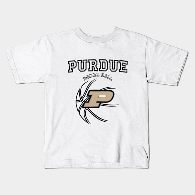 Purdue Boilermakers Final Four 2024 Kids T-Shirt by YASSIN DESIGNER